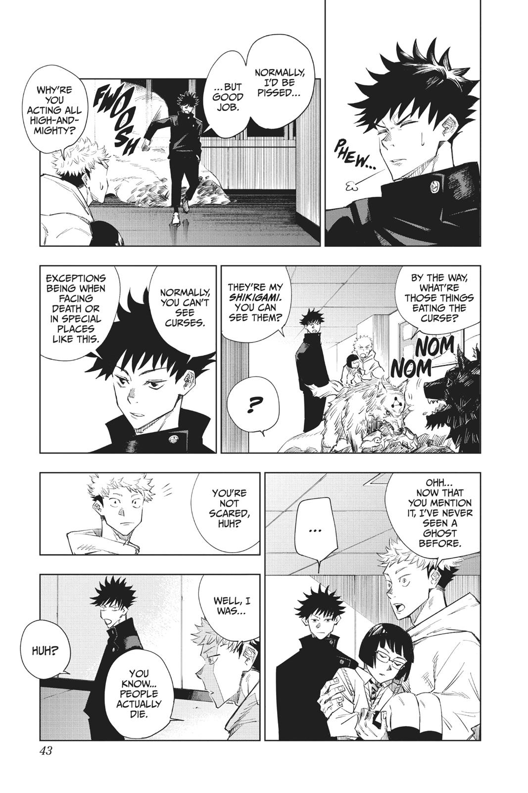 Jujutsu Kaisen Chapter 1 — page 42