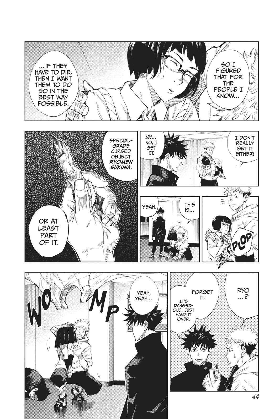 Jujutsu Kaisen Chapter 1 — page 43