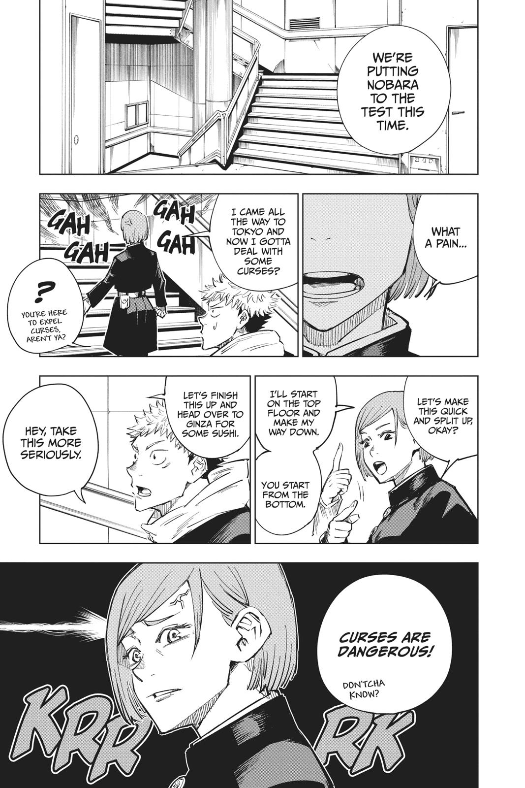 Jujutsu Kaisen Chapter 4 — page 11