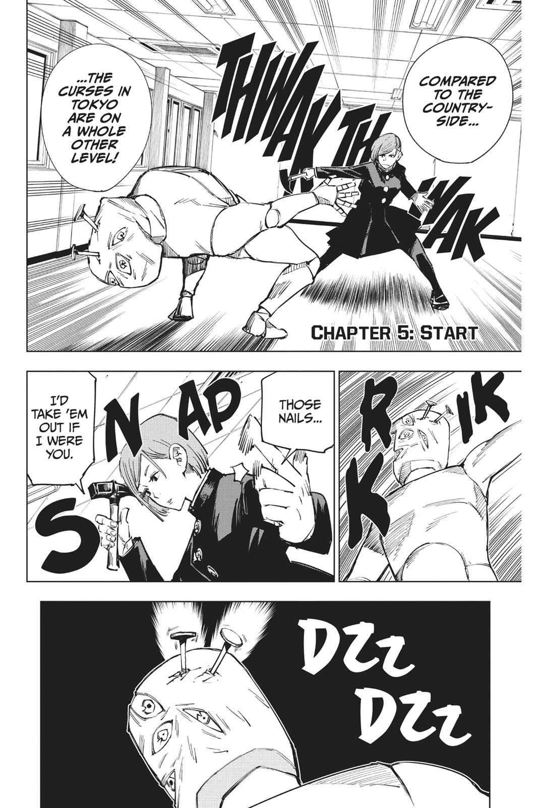 Jujutsu Kaisen Chapter 5 — page 1