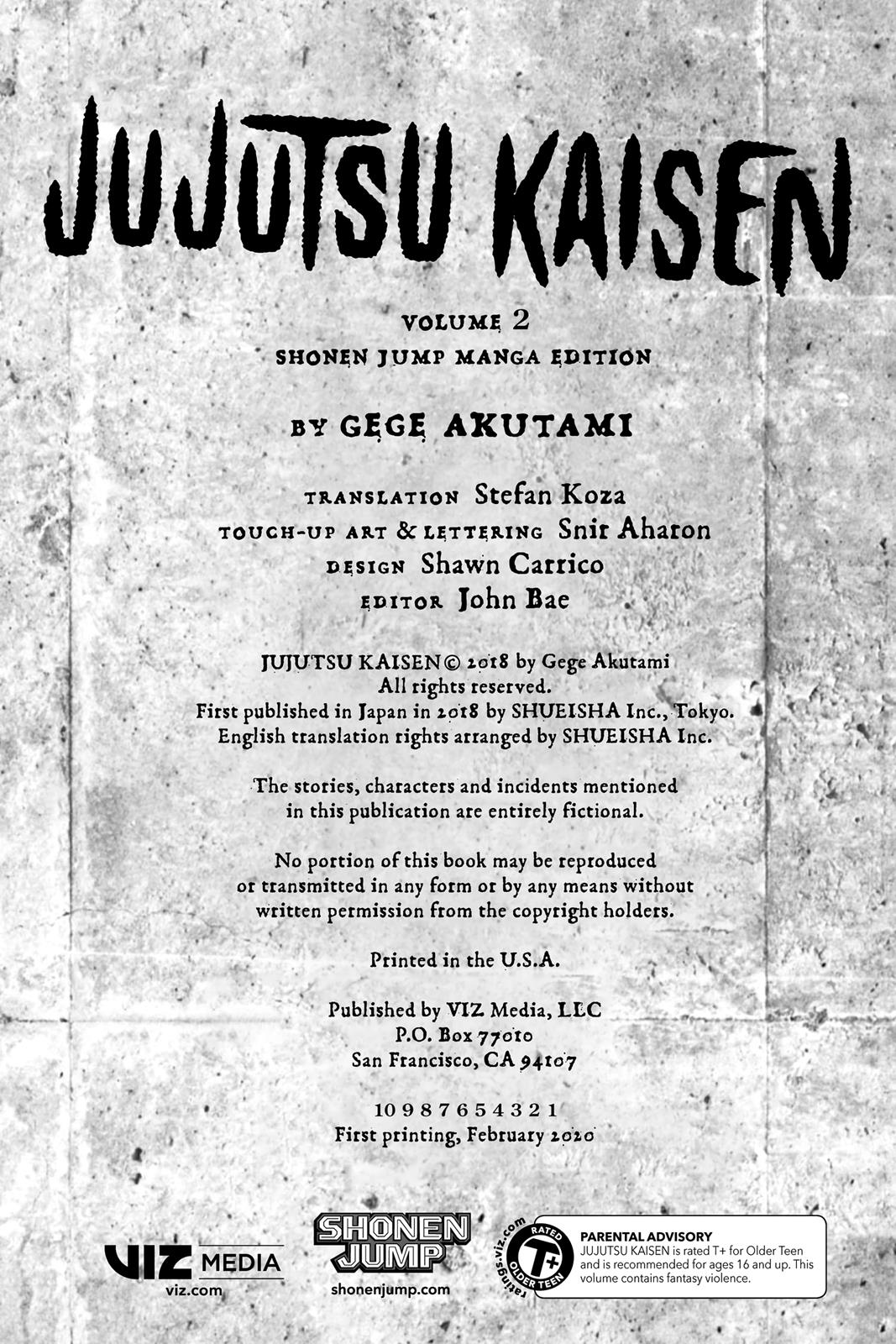 Jujutsu Kaisen Chapter 8 — page 3