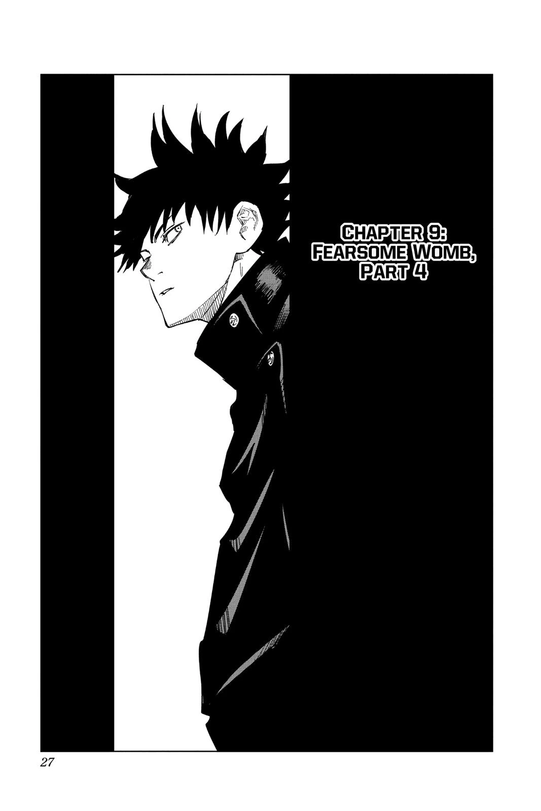 Jujutsu Kaisen Chapter 9 — page 1