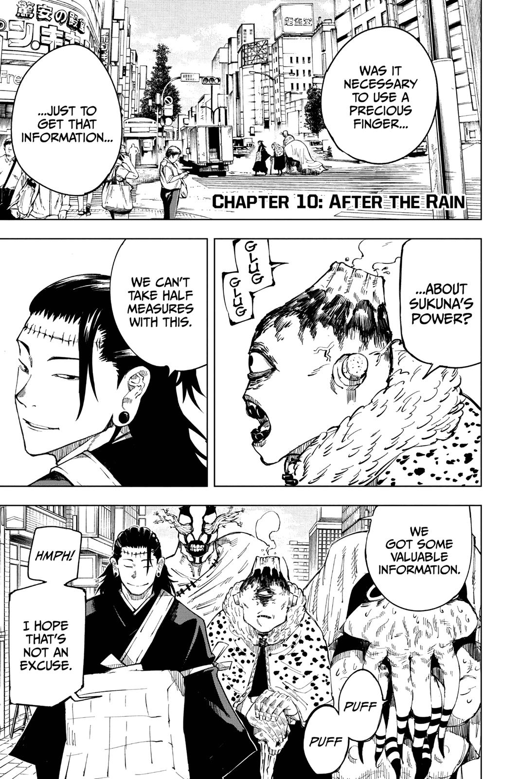 Jujutsu Kaisen Chapter 10 — page 1