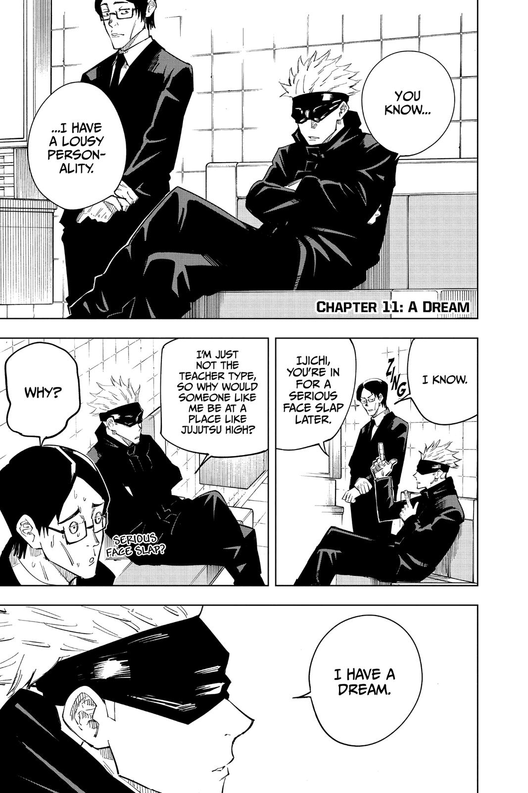 Jujutsu Kaisen Chapter 11 — page 1