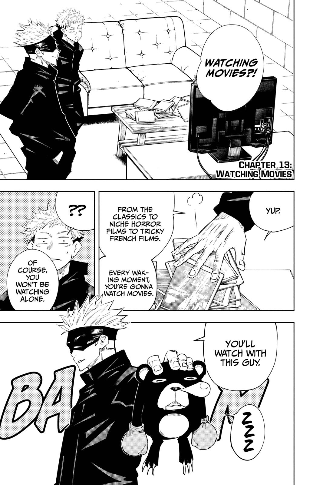 Jujutsu Kaisen Chapter 13 — page 1