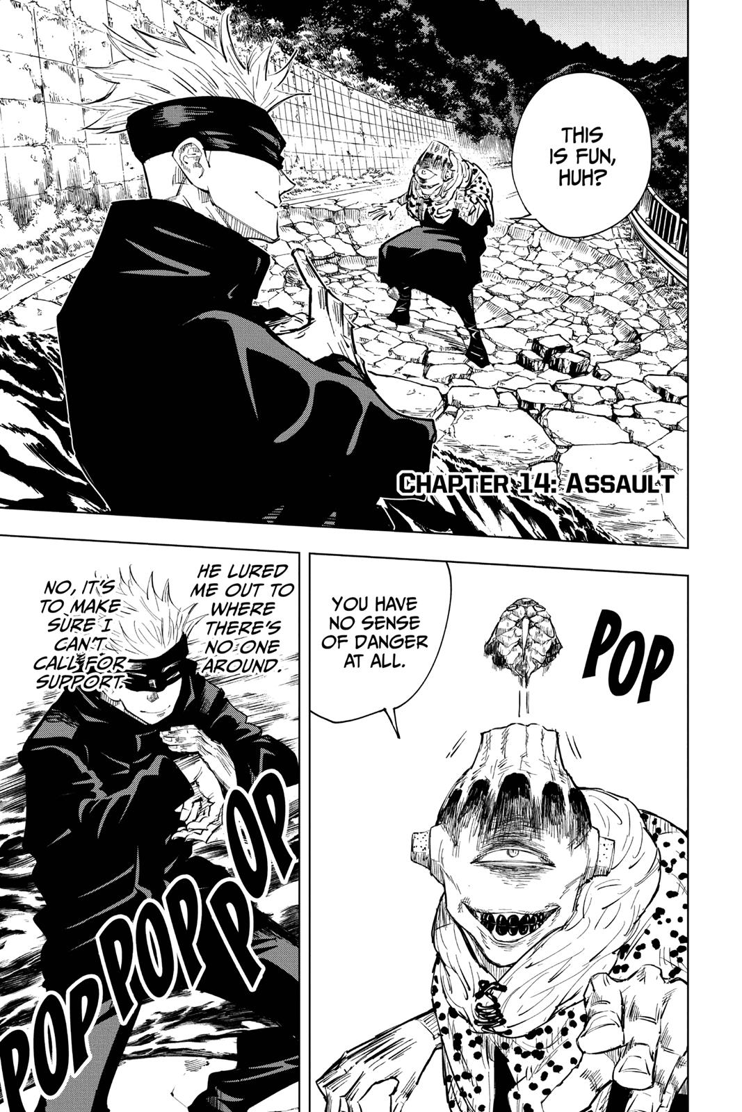 Jujutsu Kaisen Chapter 14 — page 1