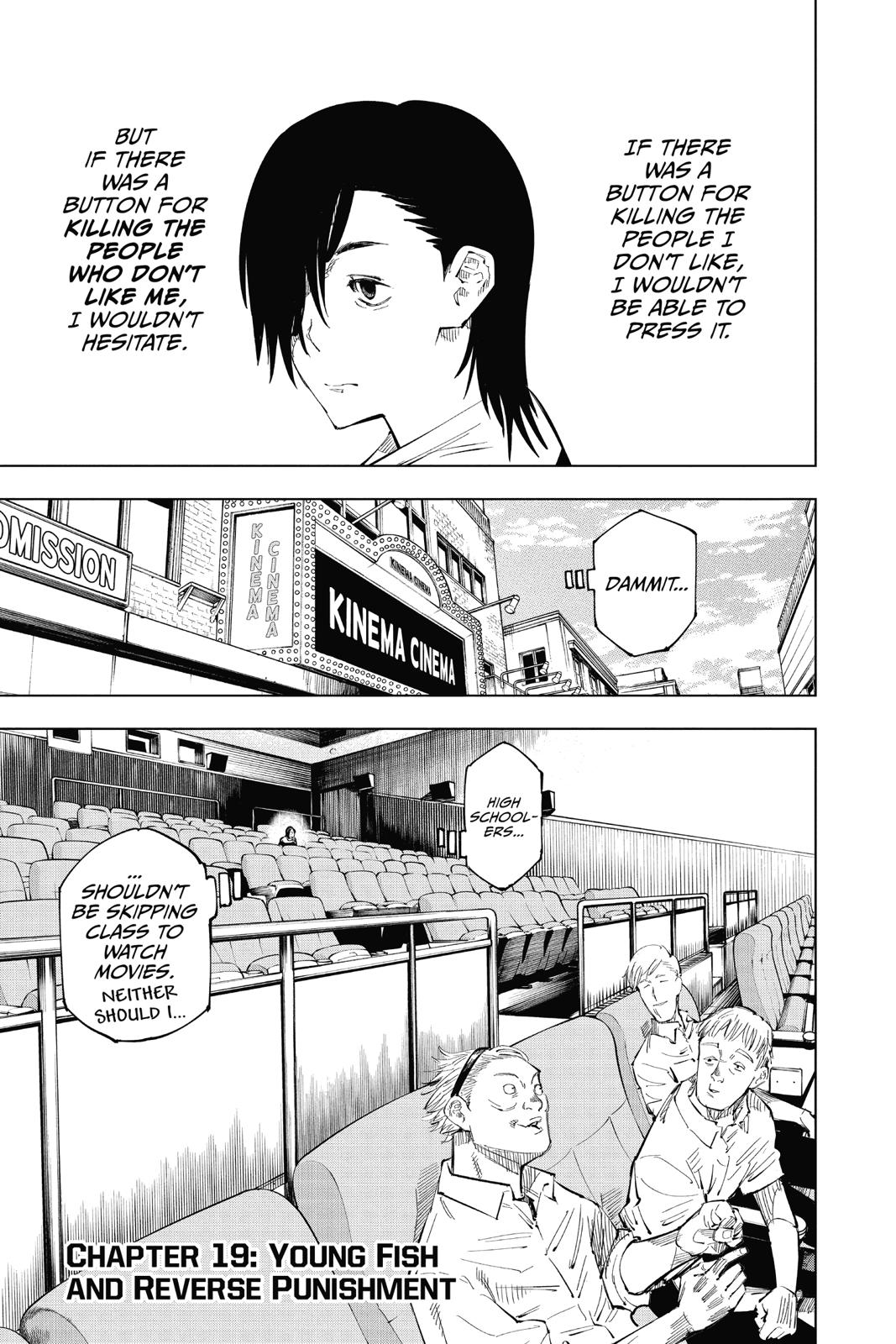 Jujutsu Kaisen Chapter 19 — page 1