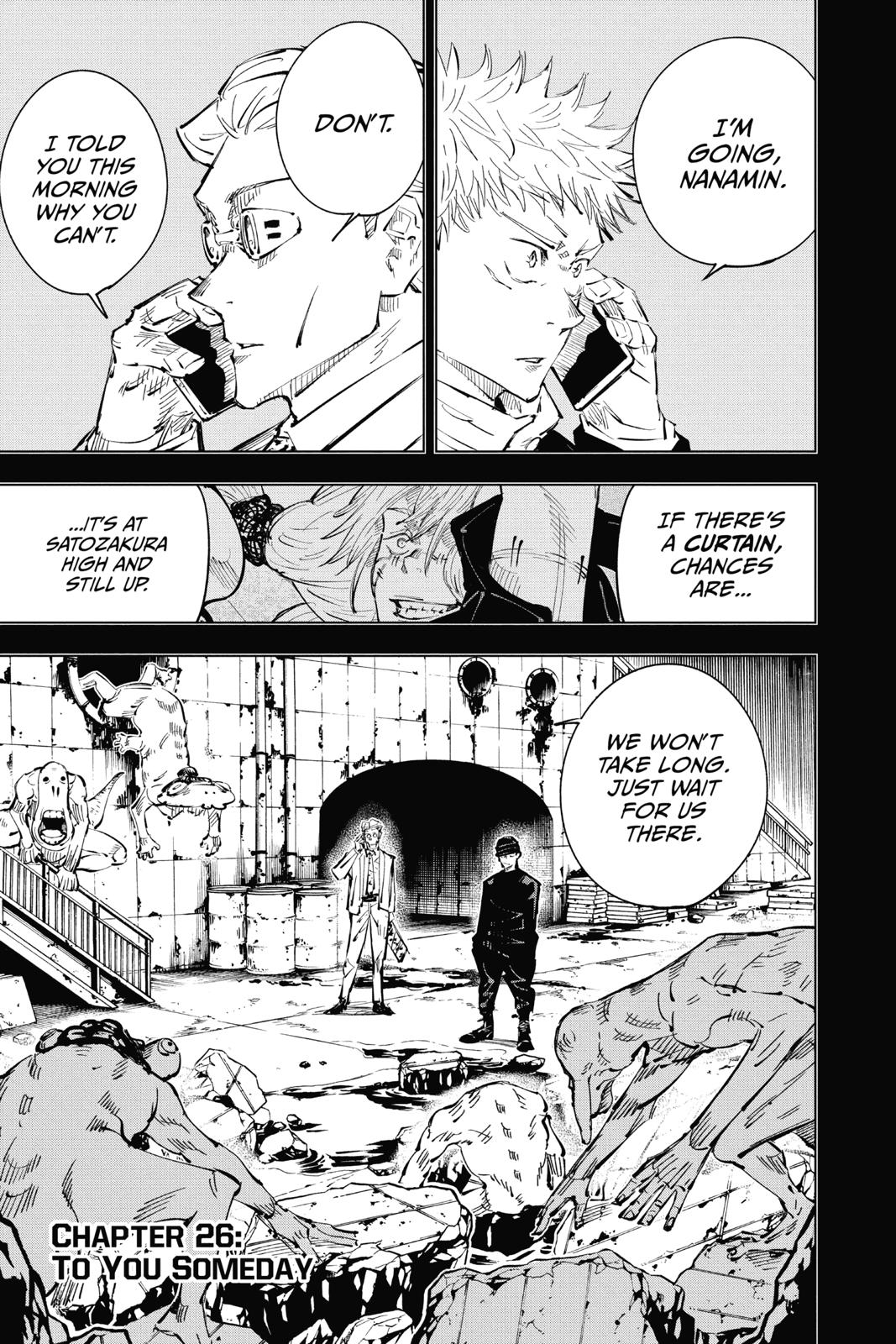 Jujutsu Kaisen Chapter 26 — page 7