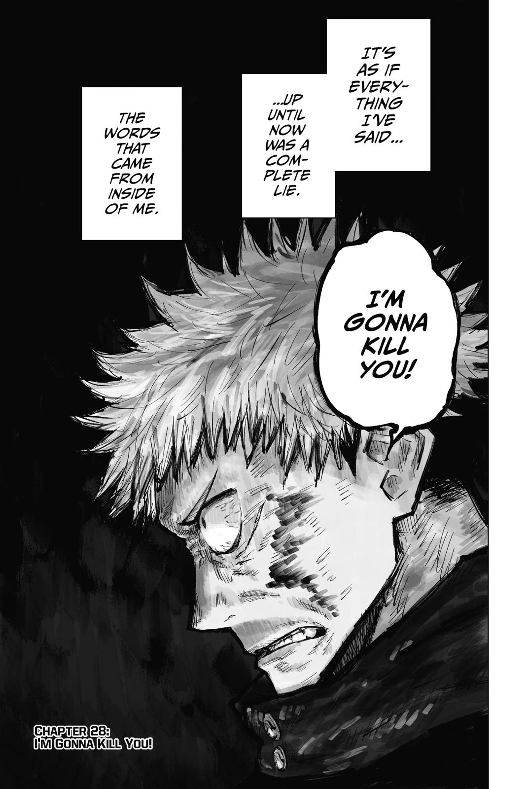 Jujutsu Kaisen Chapter 28 — page 1