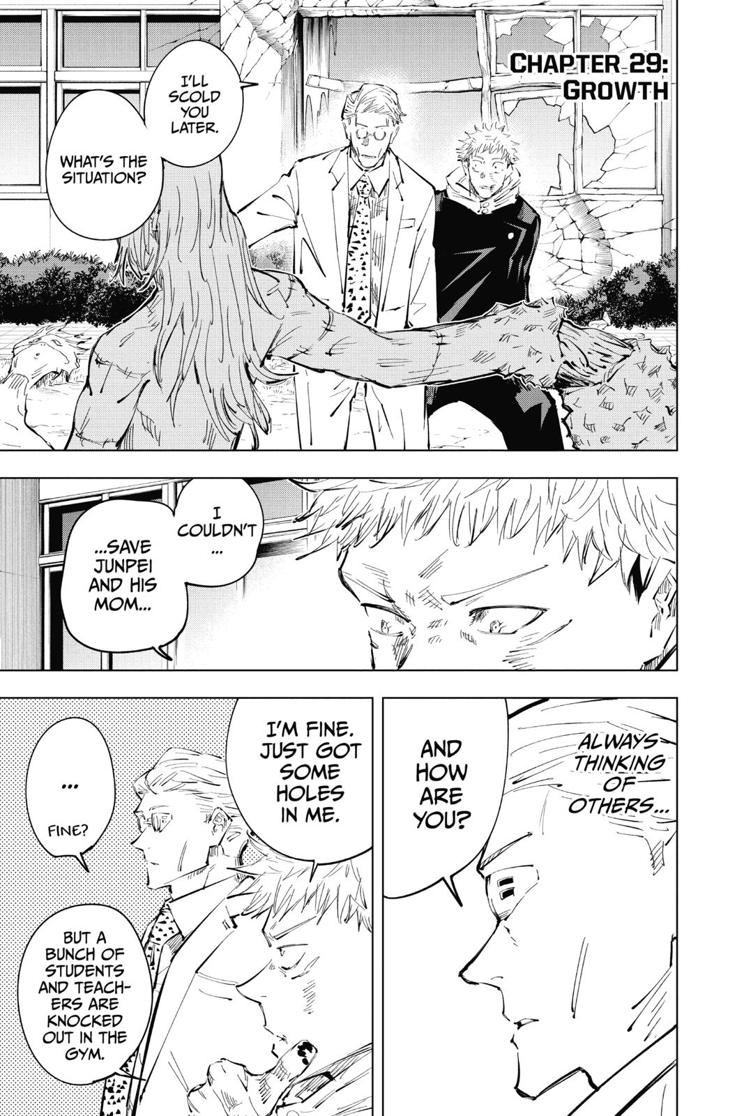 Jujutsu Kaisen Chapter 29 — page 1
