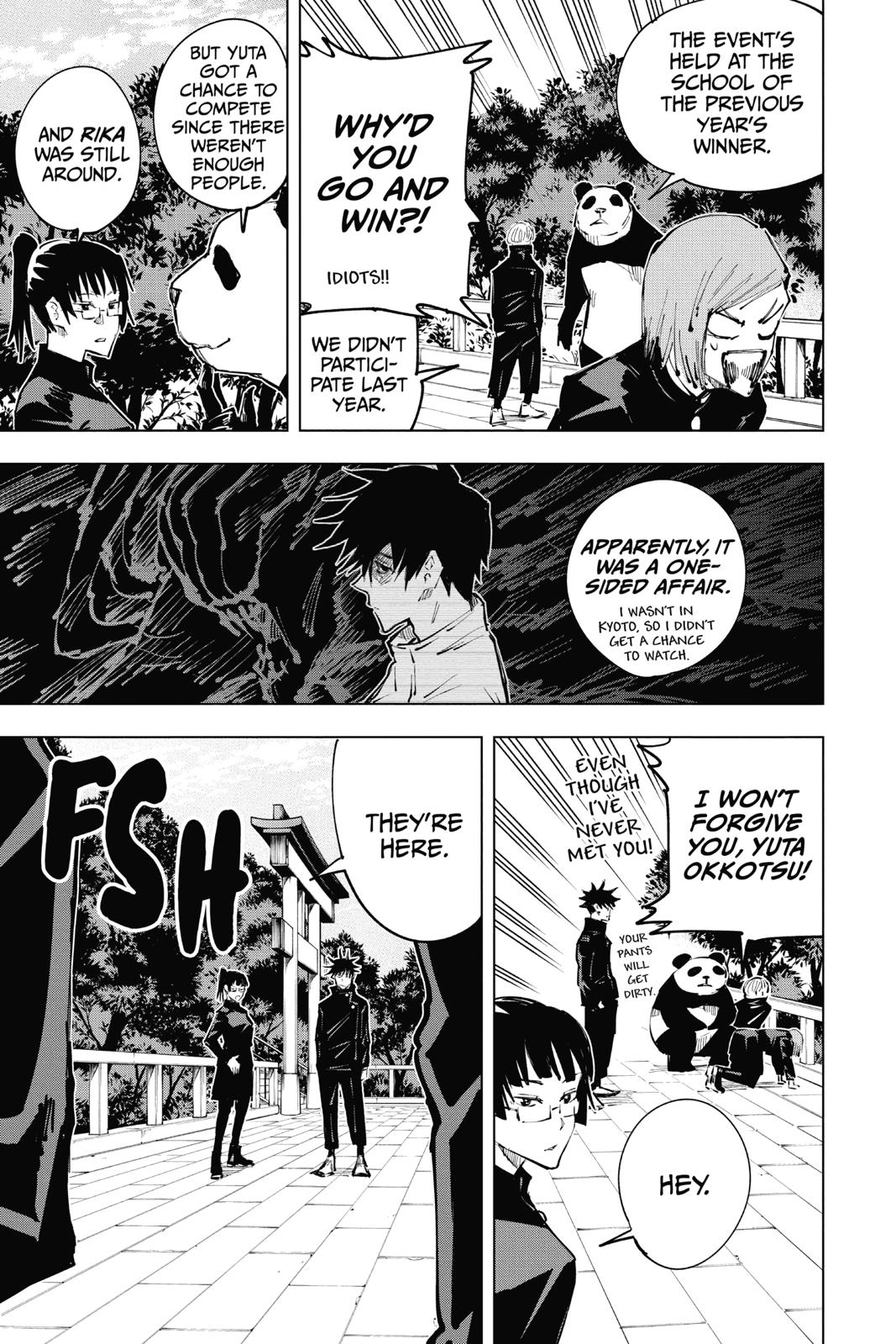 Jujutsu Kaisen Chapter 32 — page 11