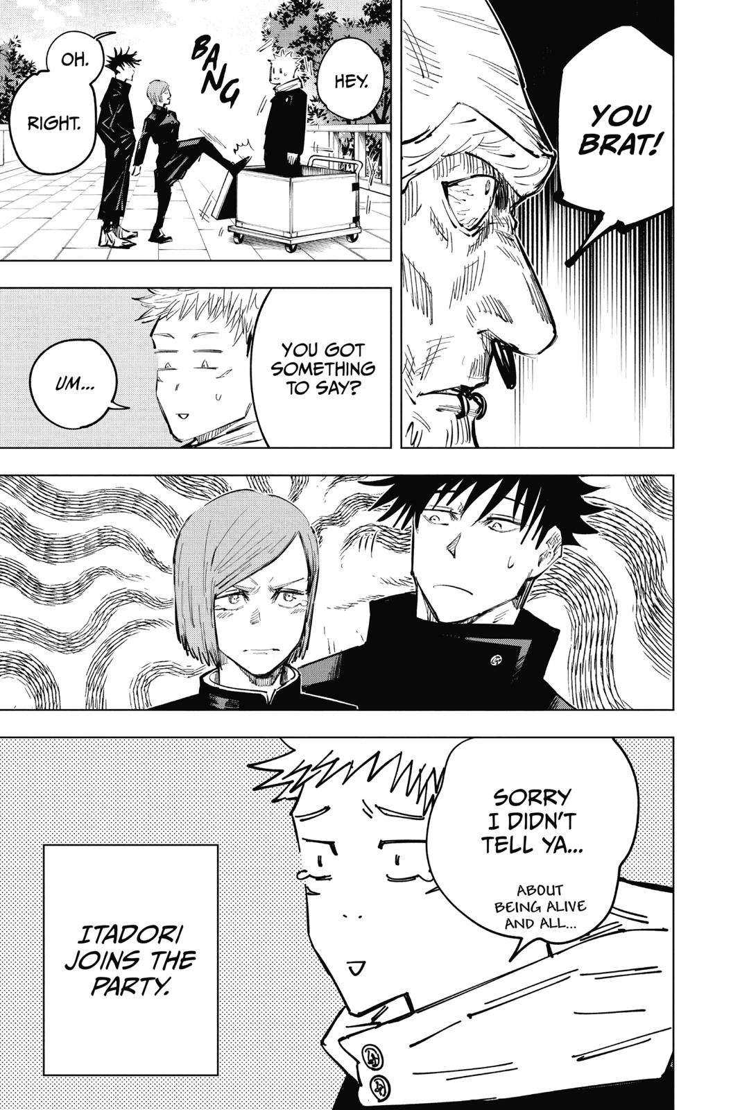 Jujutsu Kaisen Chapter 32 — page 20