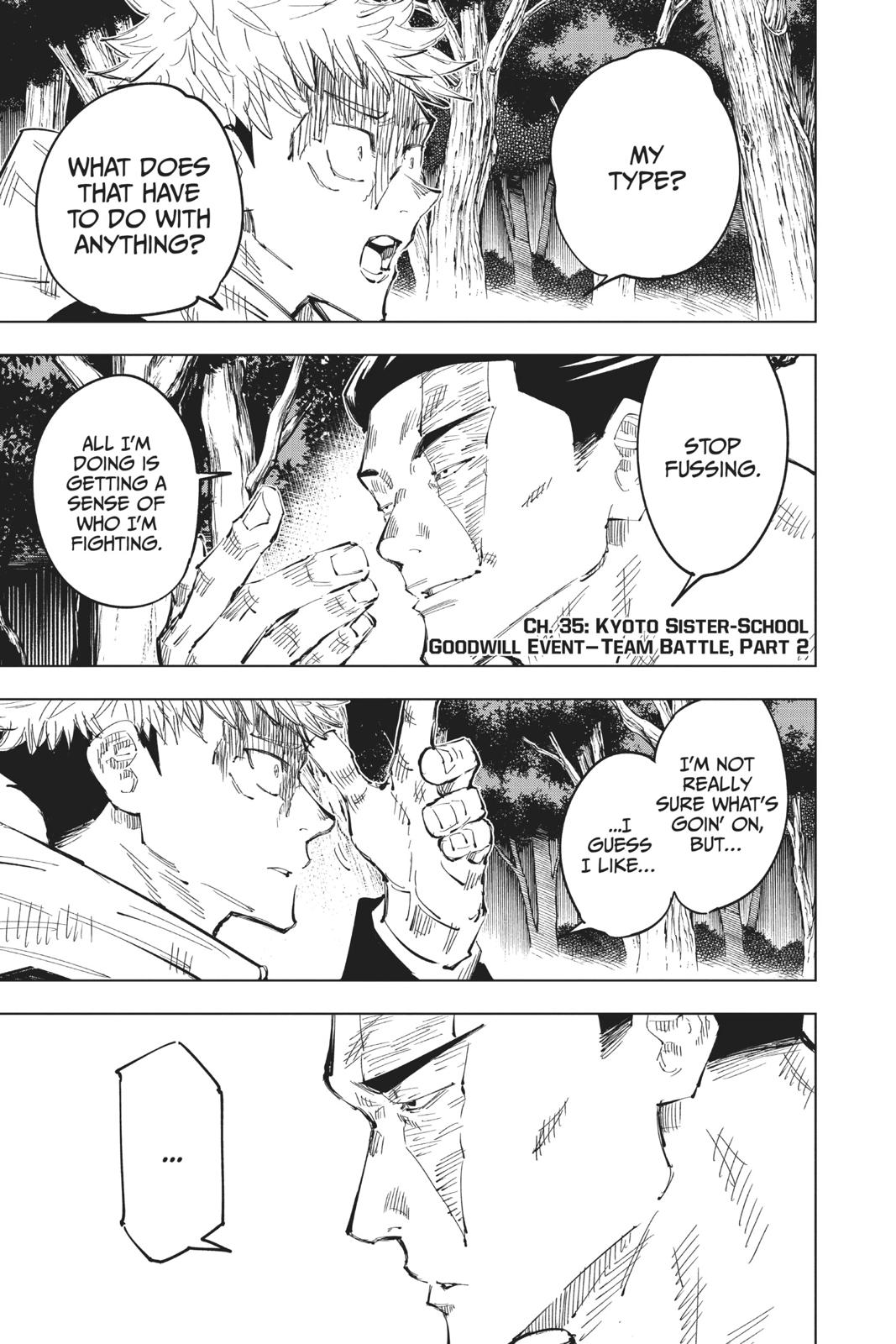 Jujutsu Kaisen Chapter 35 — page 7
