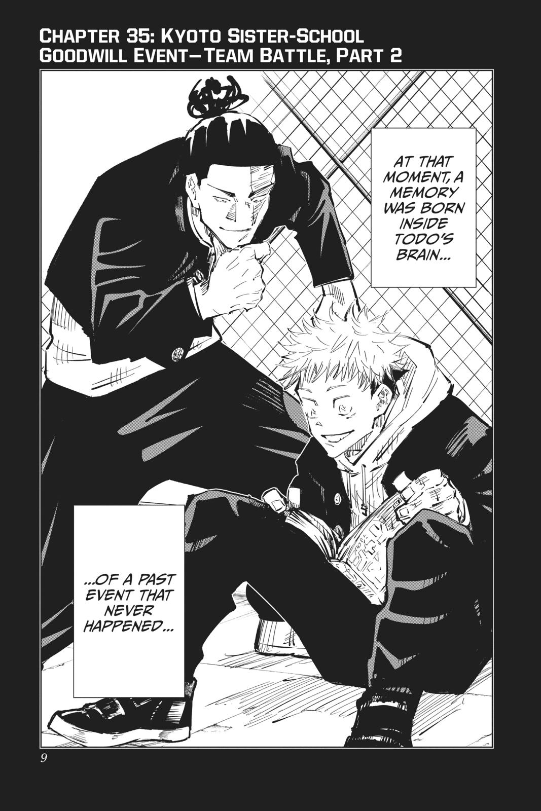Jujutsu Kaisen Chapter 35 — page 9