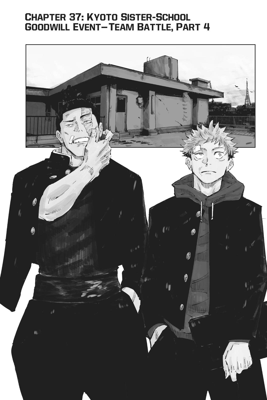 Jujutsu Kaisen Chapter 37 — page 1