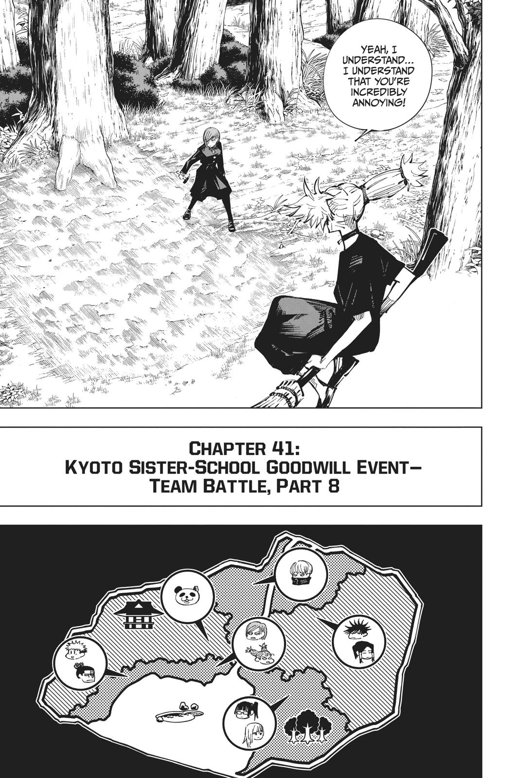 Jujutsu Kaisen Chapter 41 — page 1