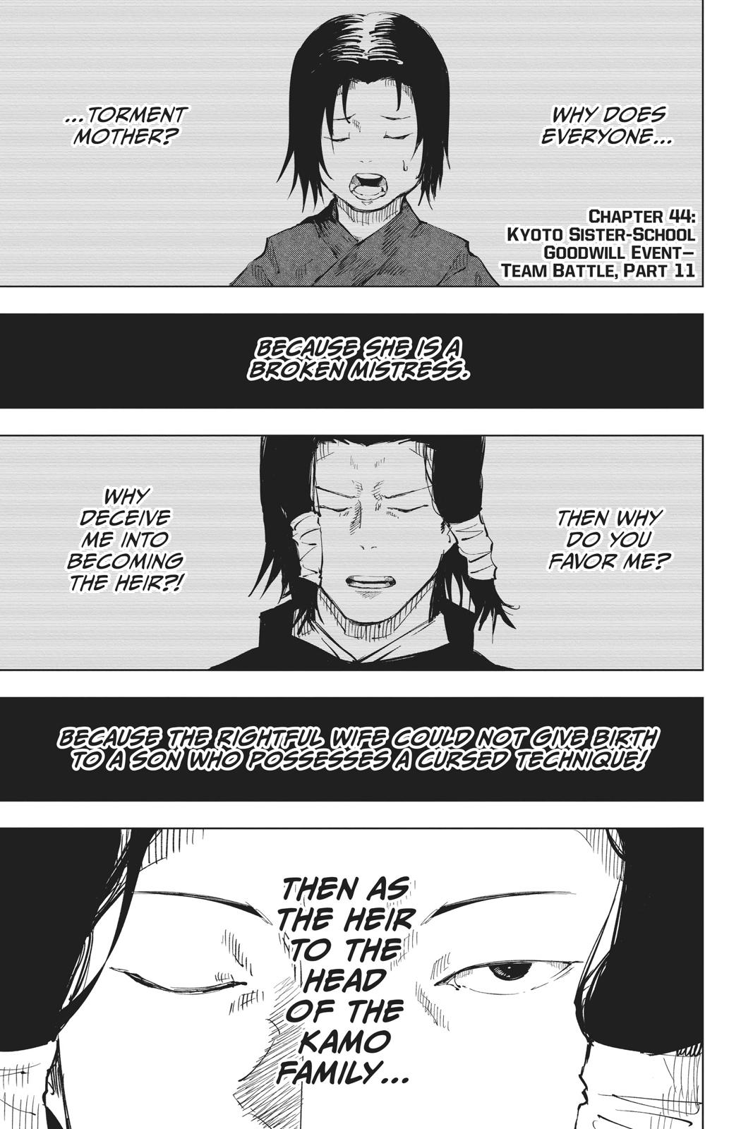Jujutsu Kaisen Chapter 44 — page 7