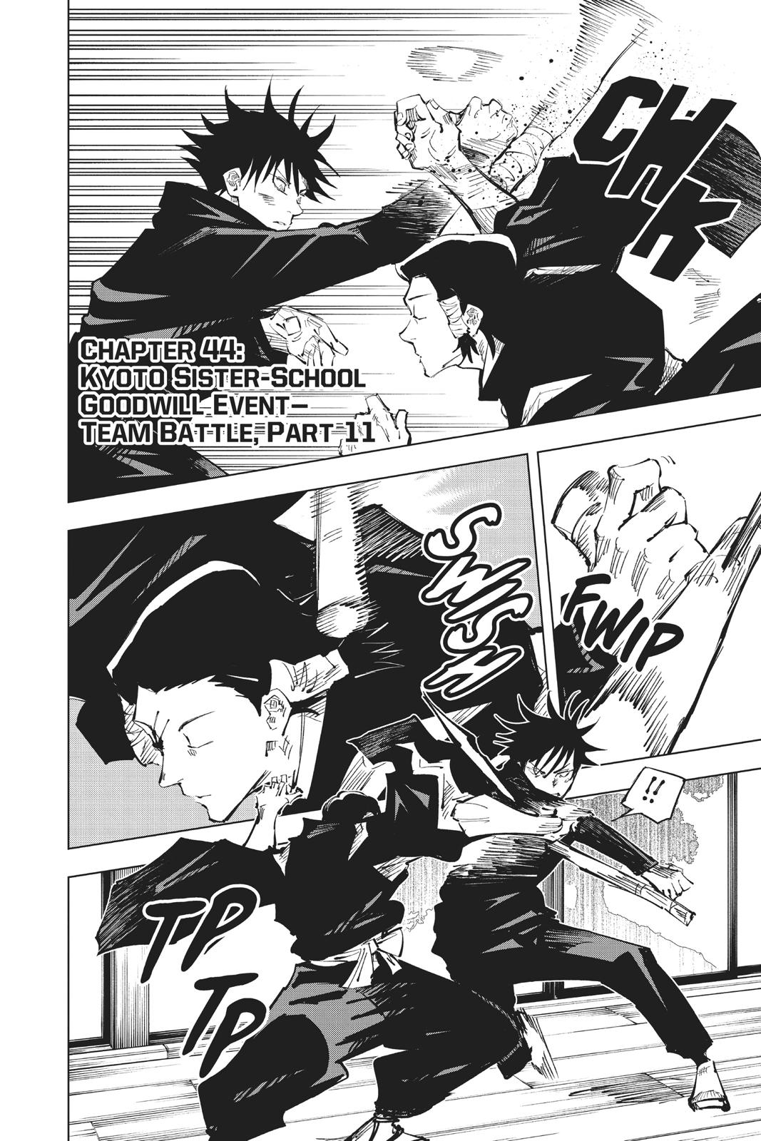 Jujutsu Kaisen Chapter 44 — page 8