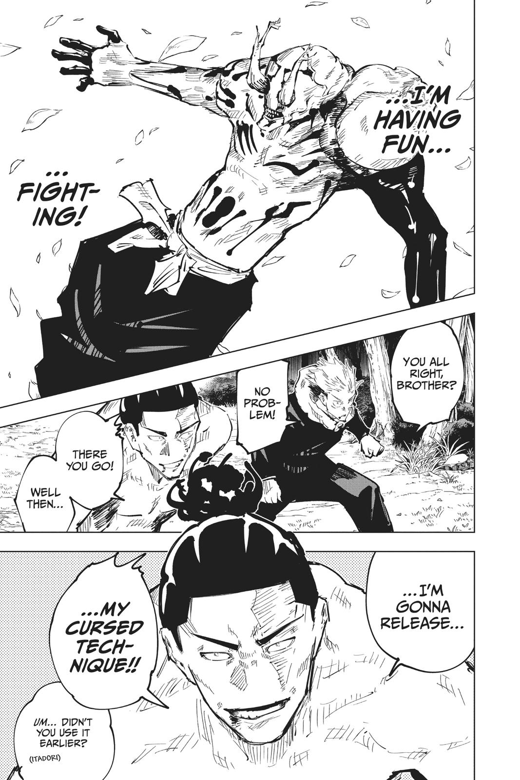 Jujutsu Kaisen Chapter 49 — page 21
