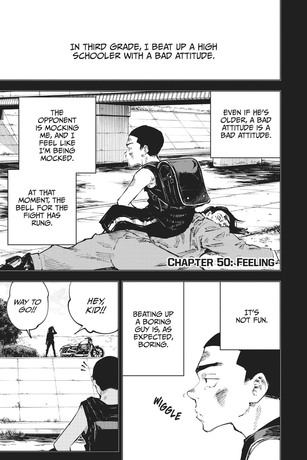 Jujutsu Kaisen Chapter 50 — page 1