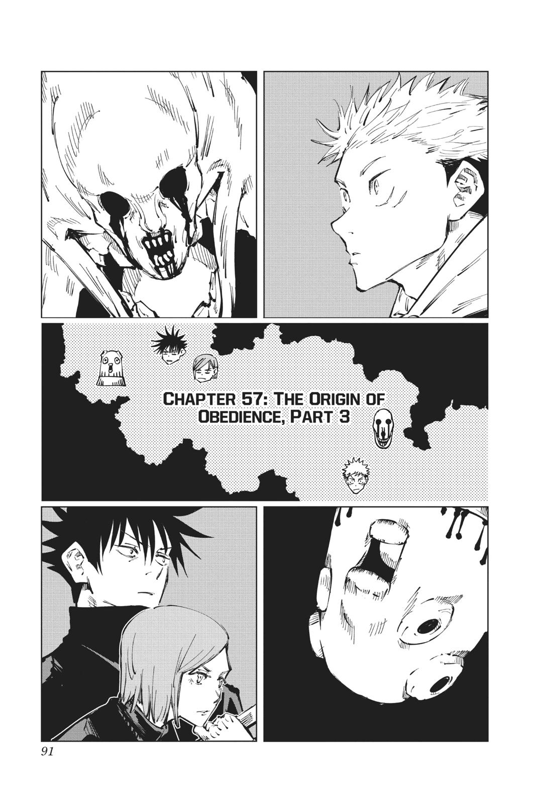 Jujutsu Kaisen Chapter 57 — page 1
