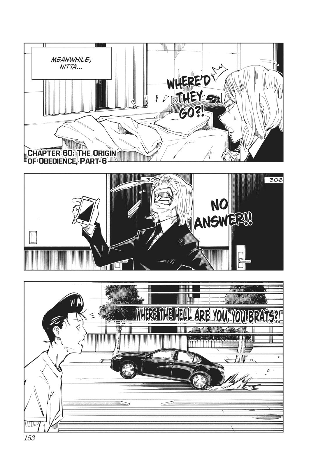 Jujutsu Kaisen Chapter 60 — page 1