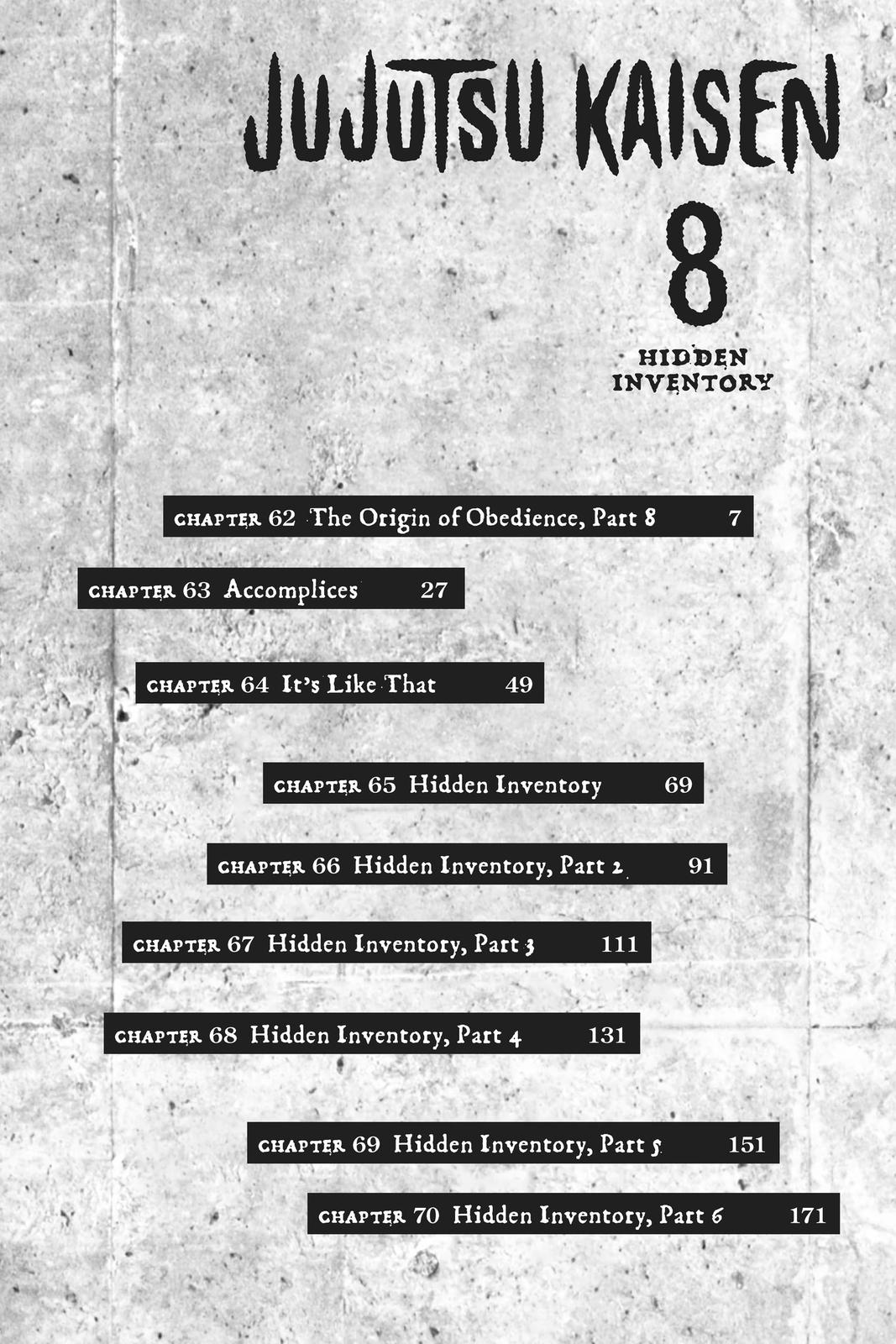 Jujutsu Kaisen Chapter 62 — page 6