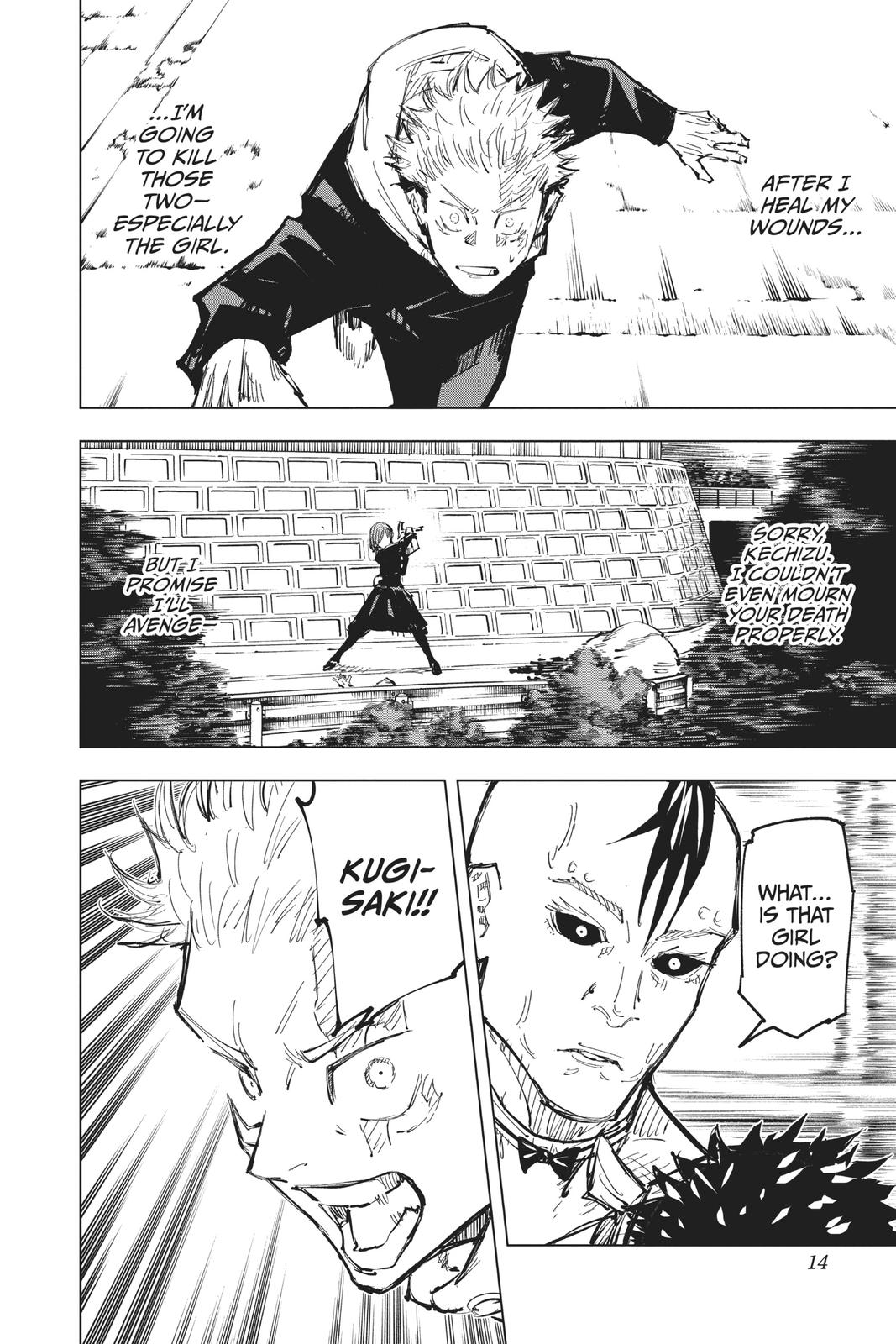 Jujutsu Kaisen Chapter 62 — page 14