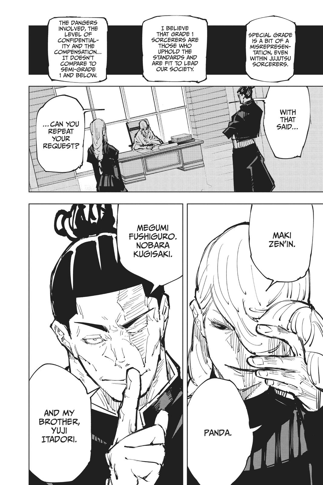Jujutsu Kaisen Chapter 63 — page 20