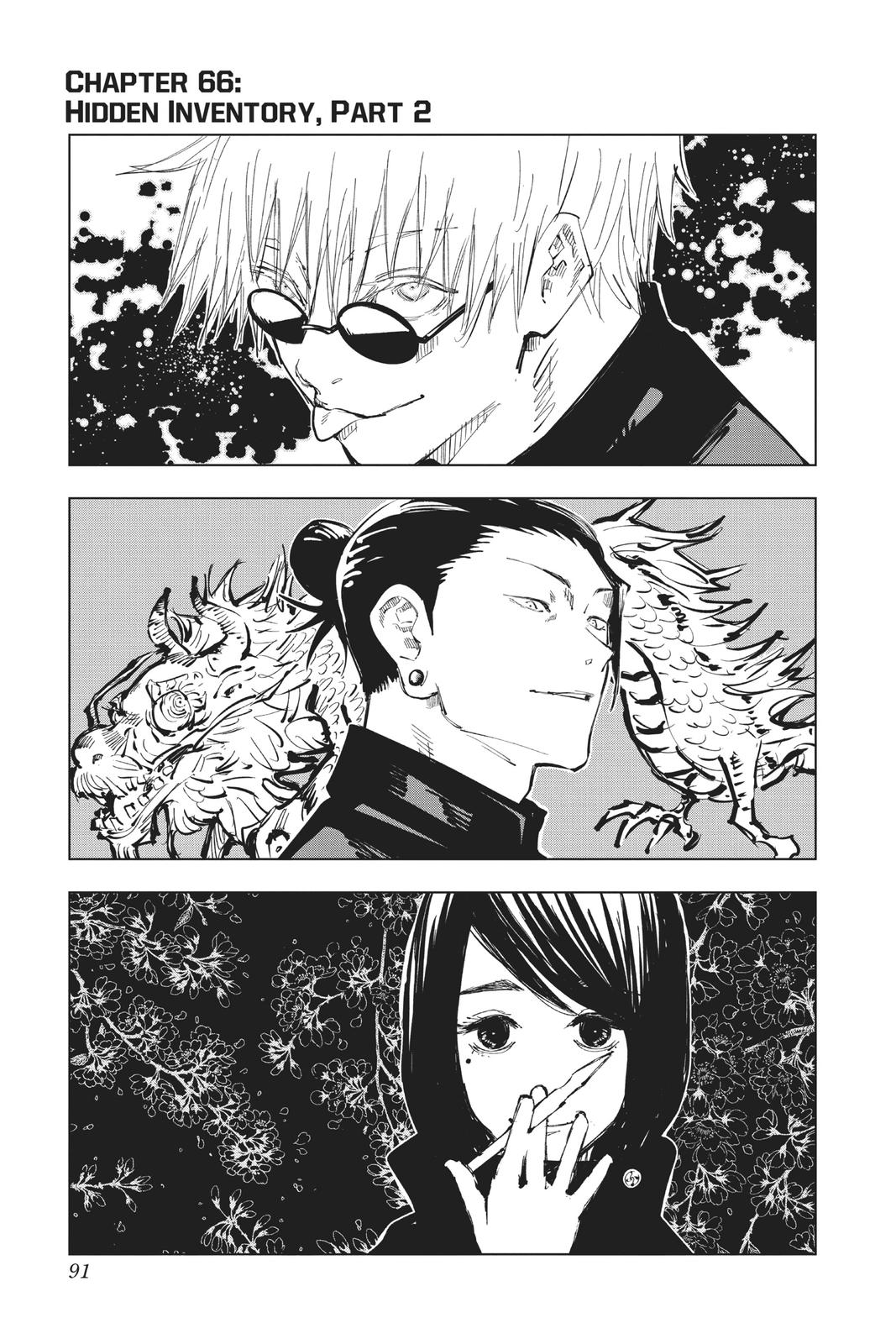 Jujutsu Kaisen Chapter 66 — page 1