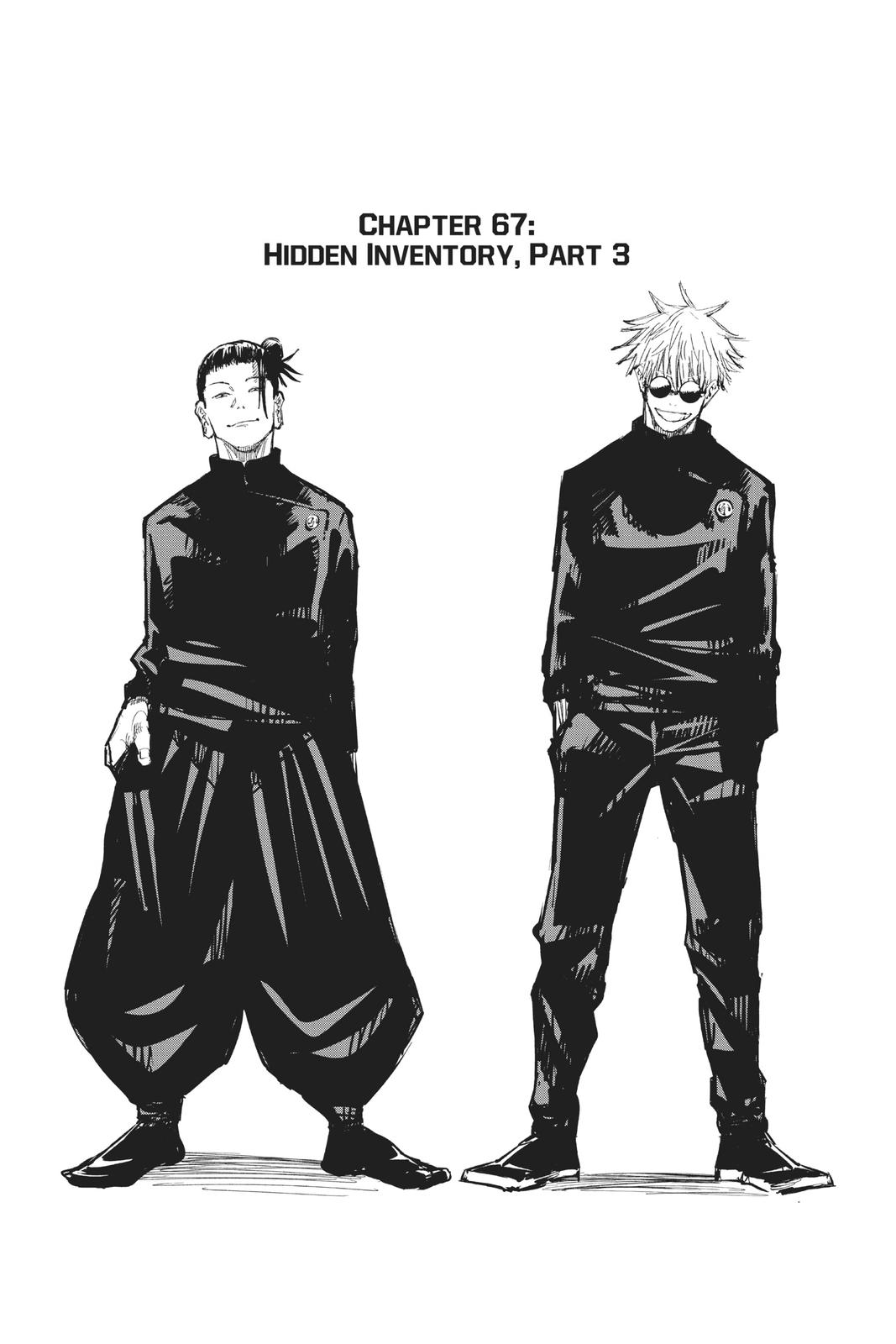 Jujutsu Kaisen Chapter 67 — page 1