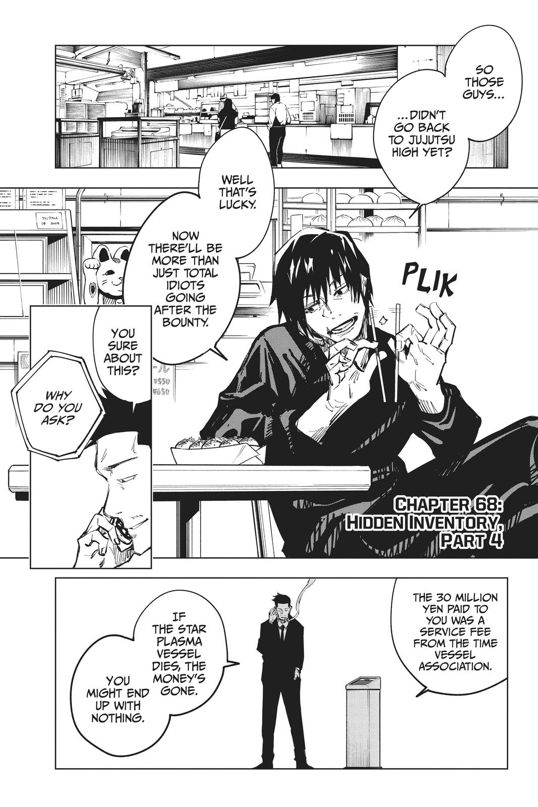 Jujutsu Kaisen Chapter 68 — page 1