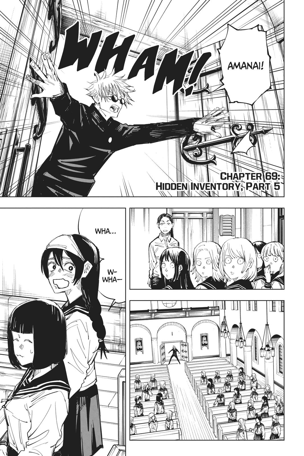 Jujutsu Kaisen Chapter 69 — page 1