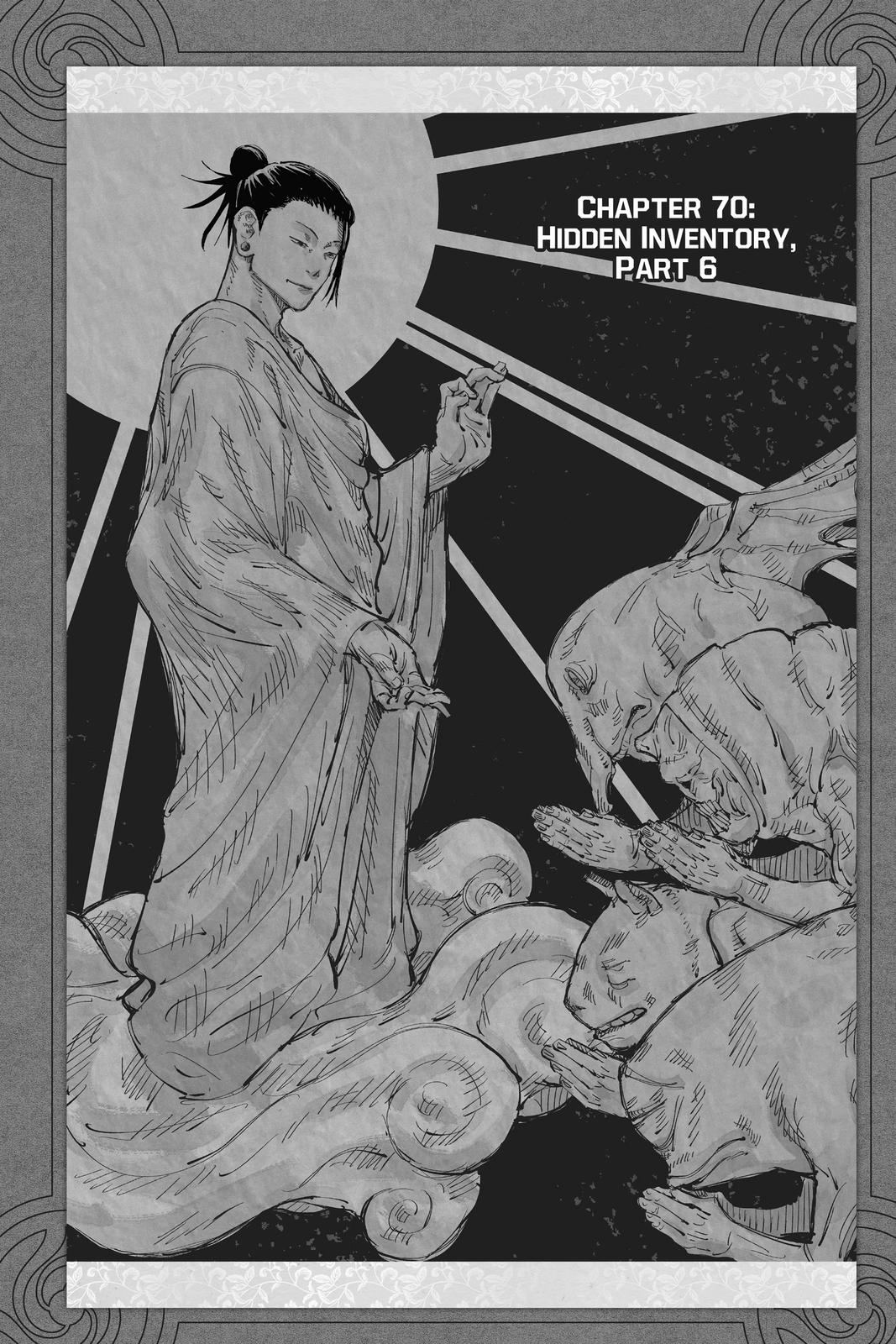 Jujutsu Kaisen Chapter 70 — page 1