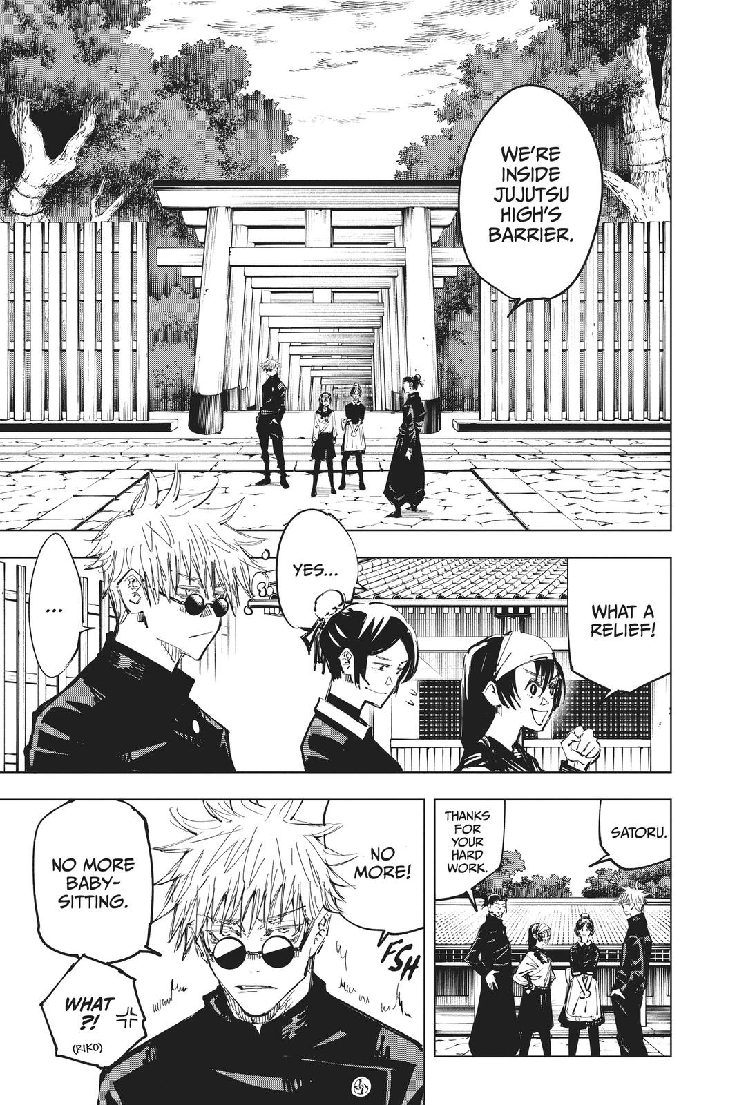 Jujutsu Kaisen Chapter 70 — page 17