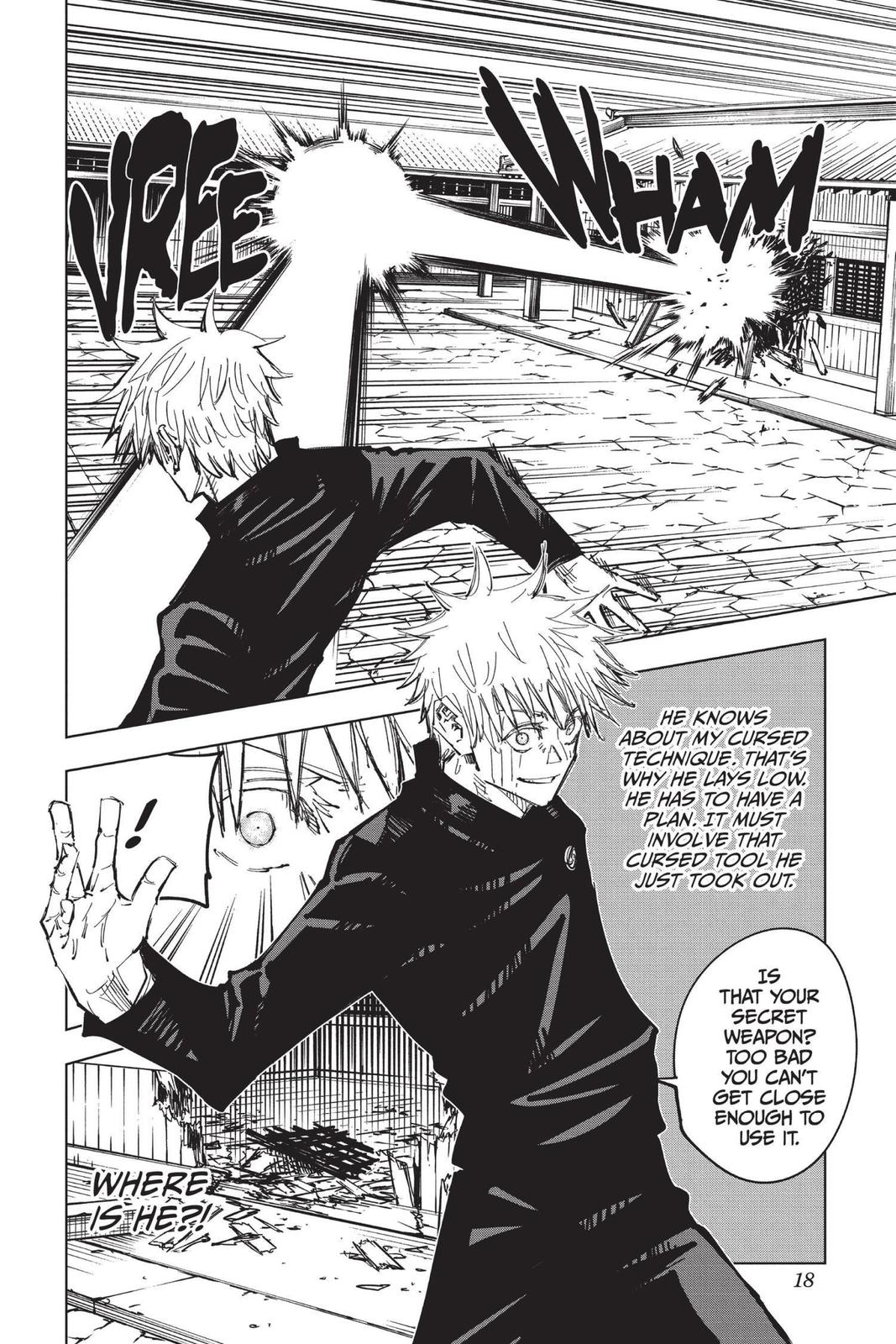 Jujutsu Kaisen Chapter 71 — page 17