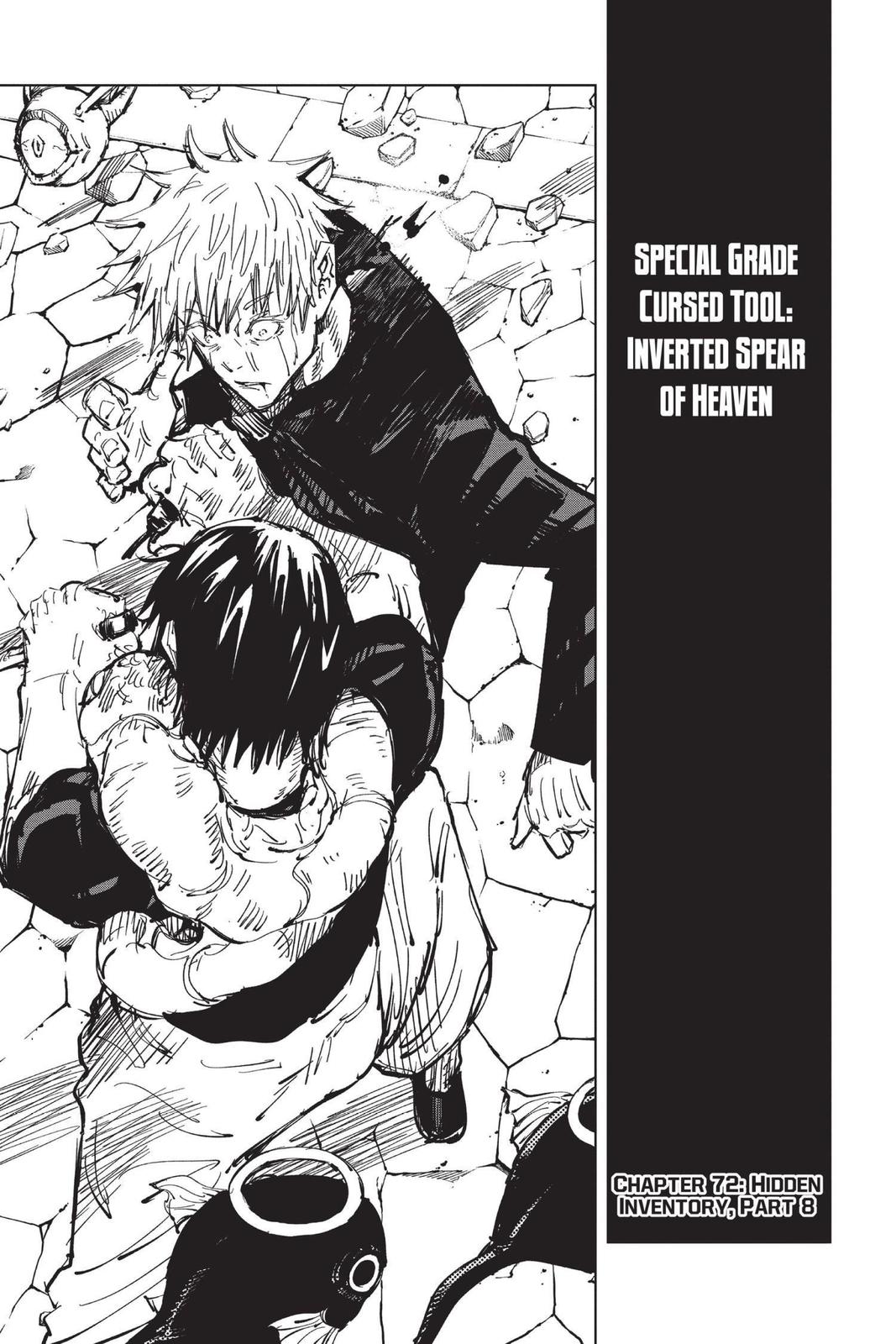 Jujutsu Kaisen Chapter 72 — page 1