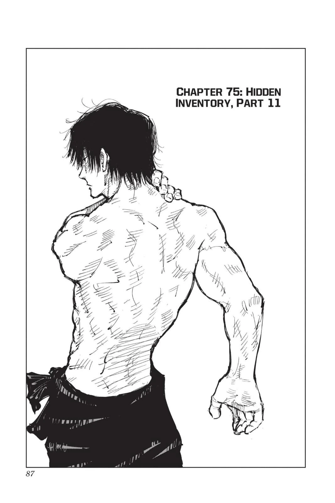 Jujutsu Kaisen Chapter 75 — page 1