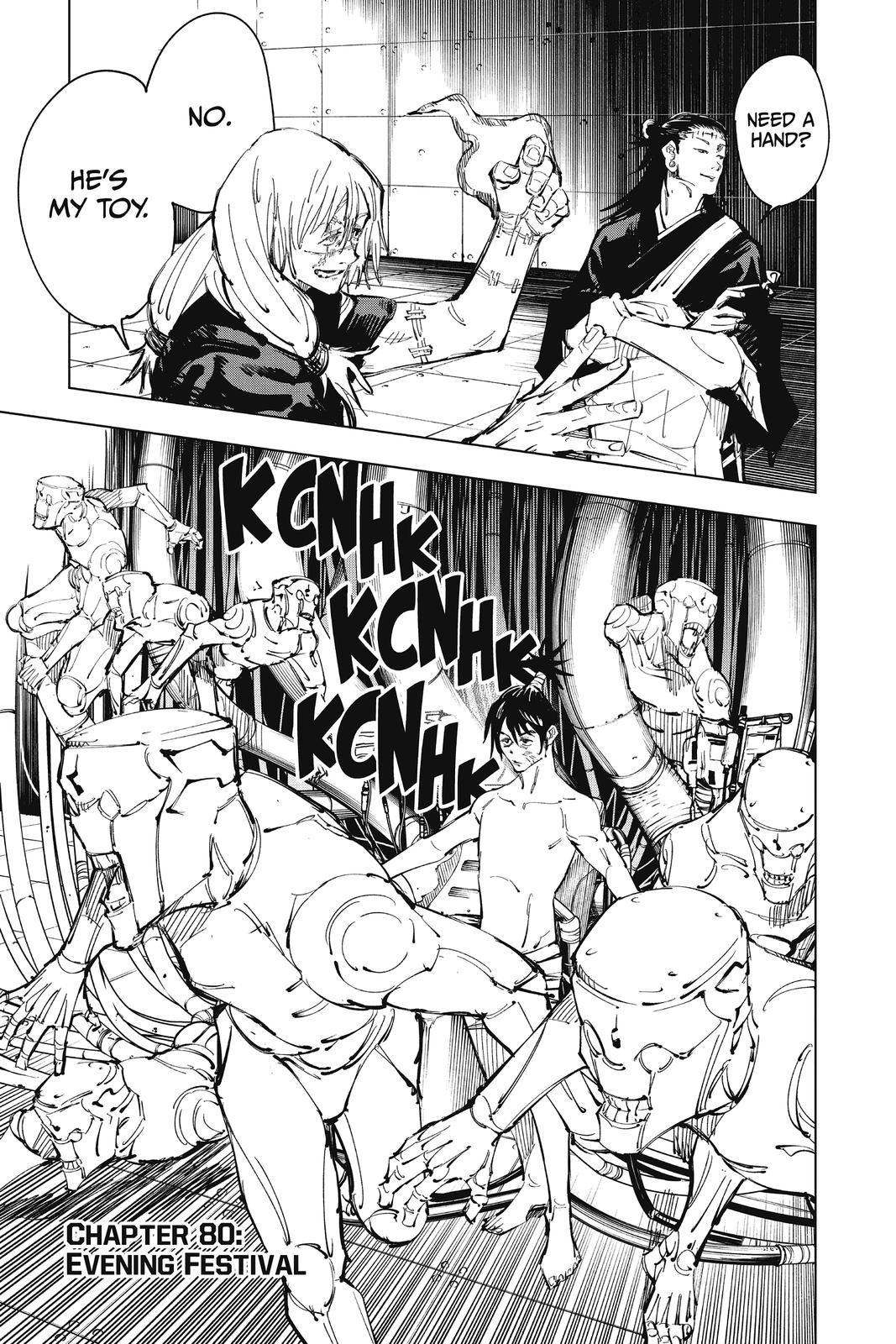 Jujutsu Kaisen Chapter 80 — page 7
