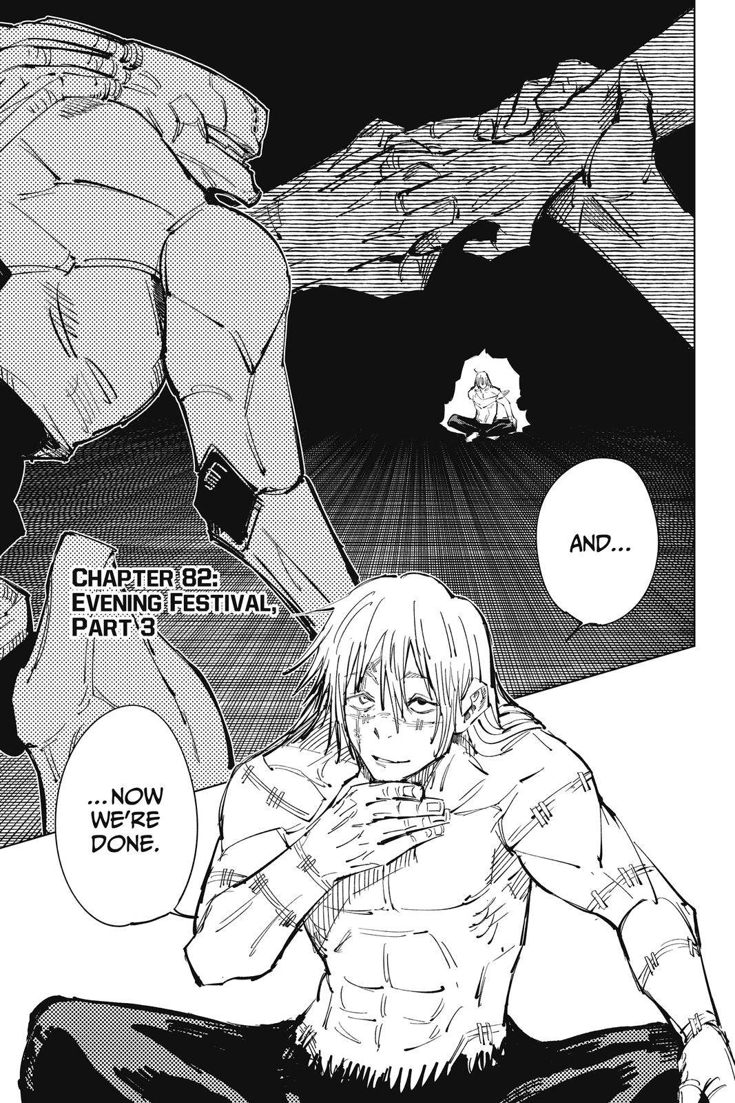 Jujutsu Kaisen Chapter 82 — page 1