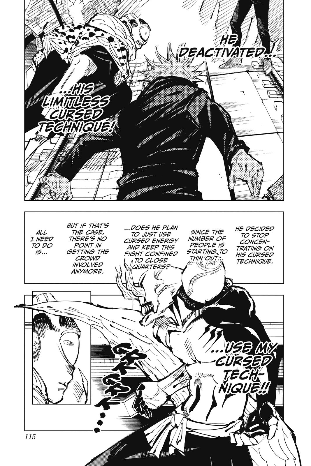 Jujutsu Kaisen Chapter 85 — page 9