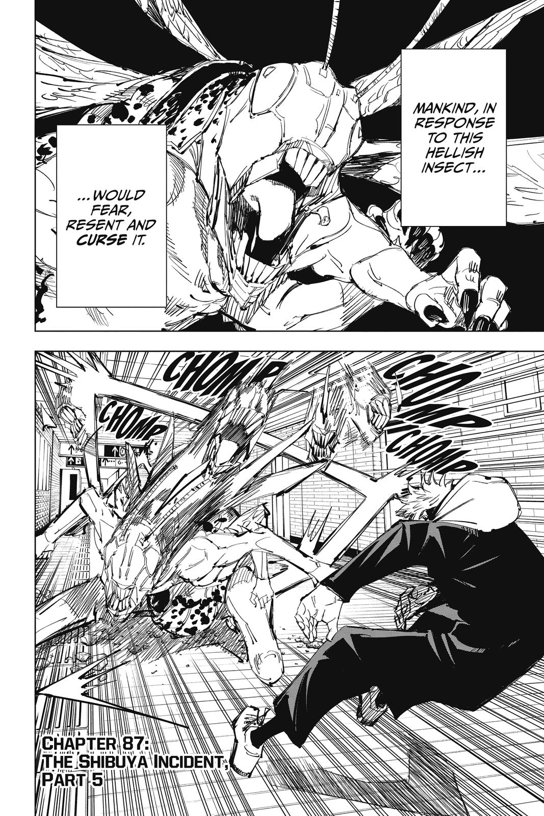 Jujutsu Kaisen Chapter 87 — page 2