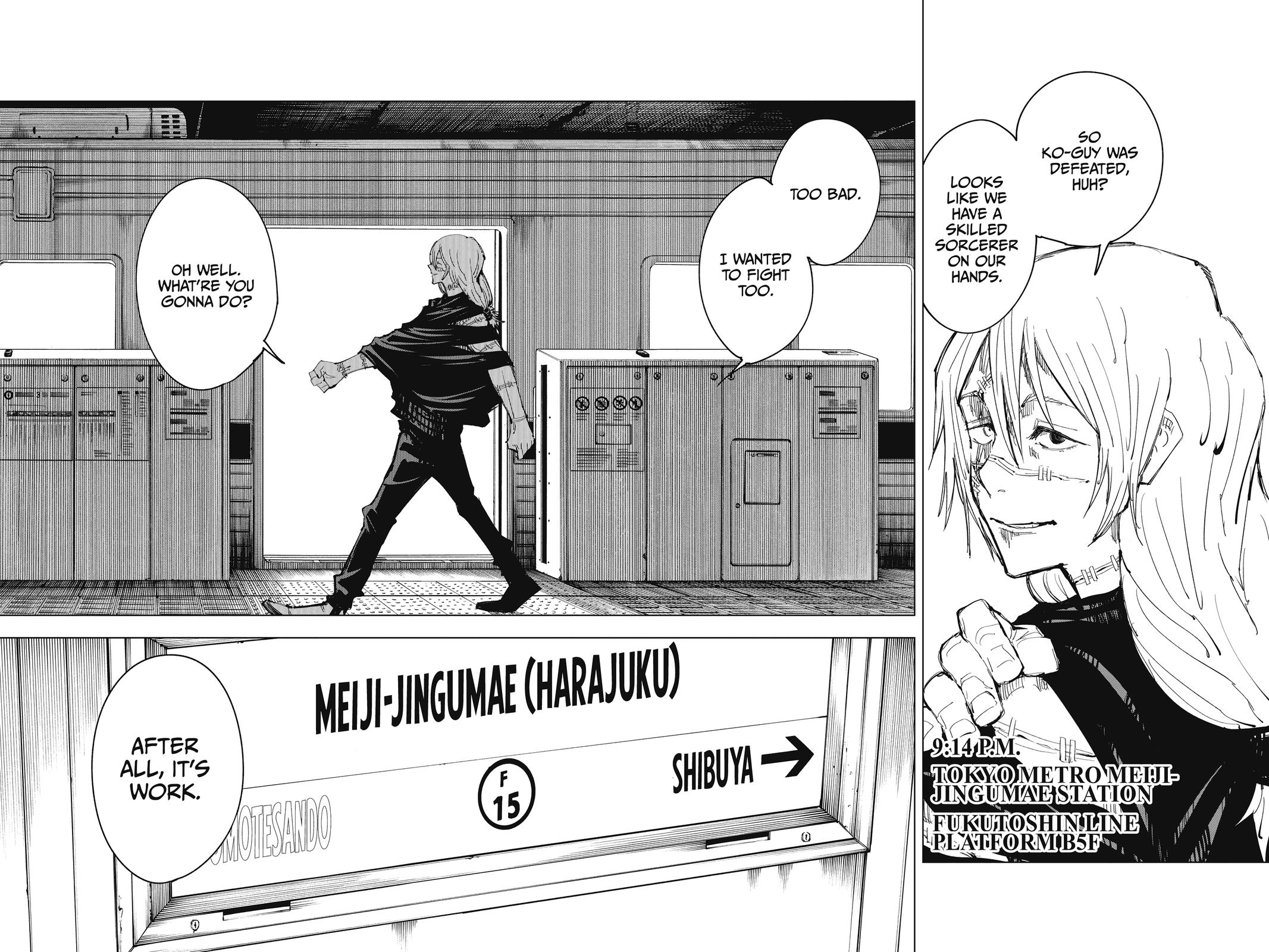 Jujutsu Kaisen Chapter 87 — page 17