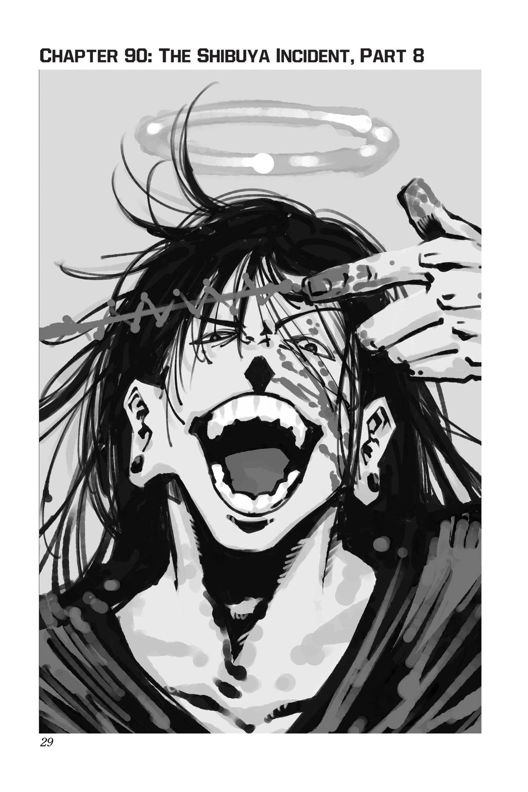 Jujutsu Kaisen Chapter 90 — page 1