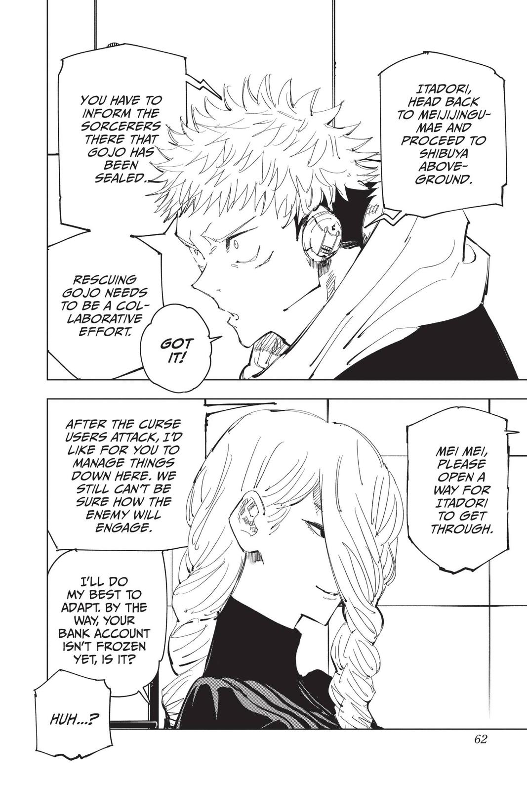 Jujutsu Kaisen Chapter 91 — page 12