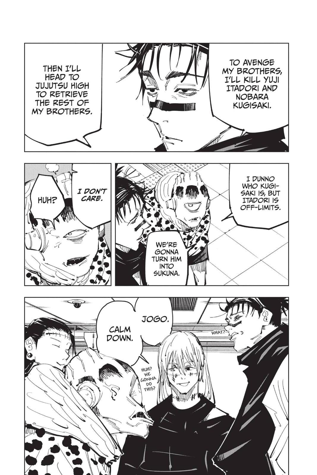 Jujutsu Kaisen Chapter 92 — page 17