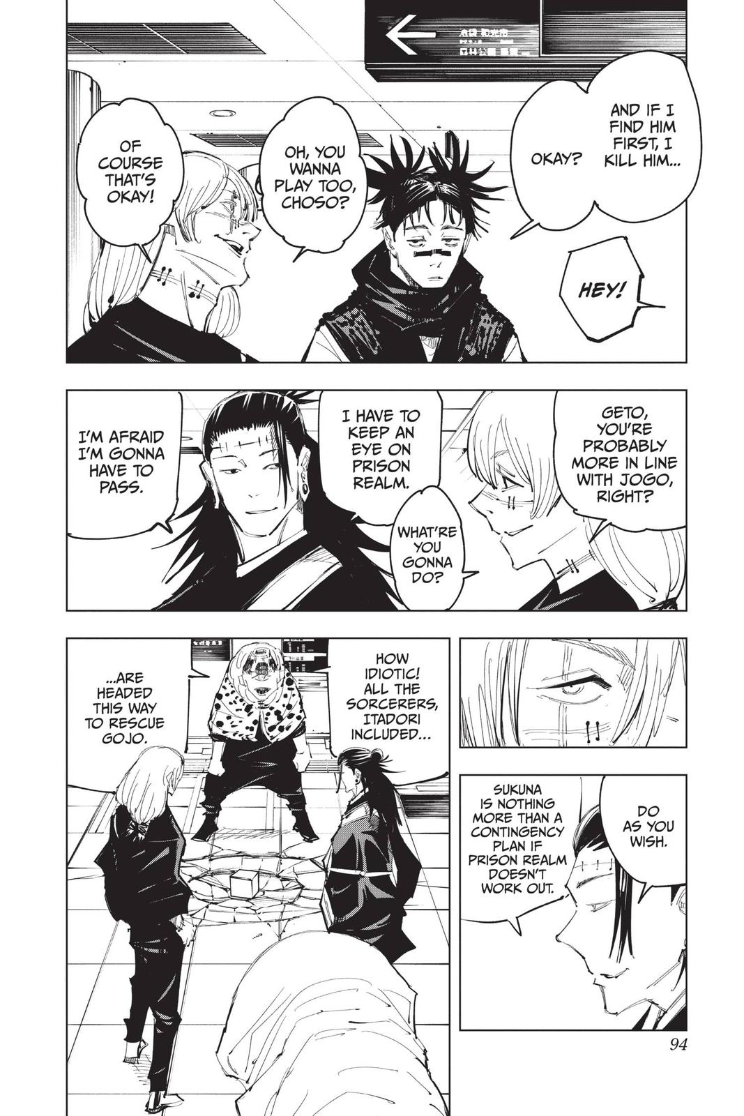Jujutsu Kaisen Chapter 93 — page 4
