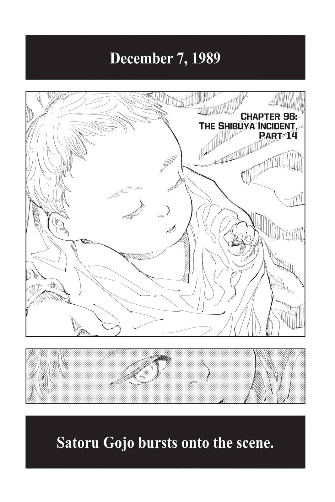 Jujutsu Kaisen Chapter 96 — page 1