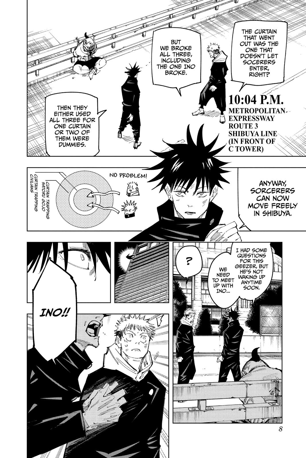 Jujutsu Kaisen Chapter 98 — page 8