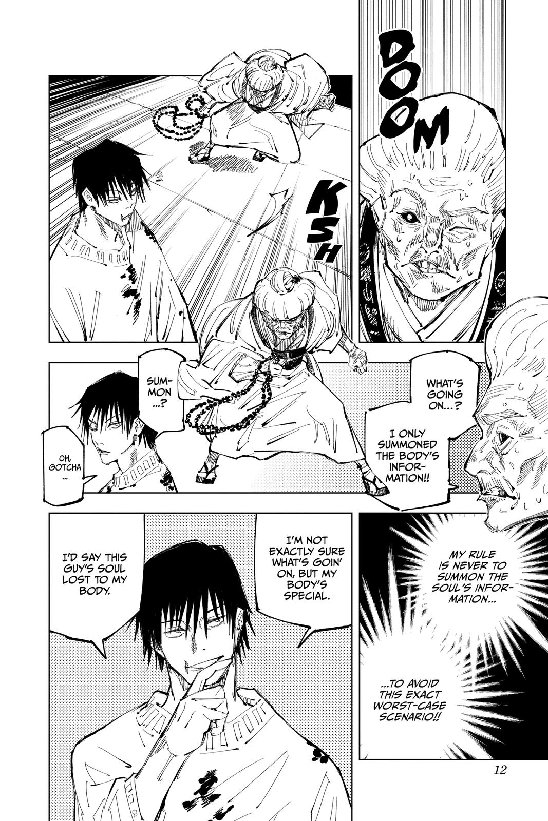 Jujutsu Kaisen Chapter 98 — page 12